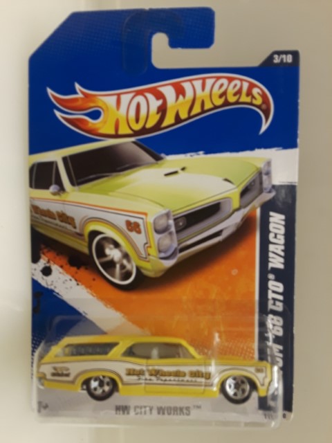 Hot Wheels Custom '66 GTO Wagon 3/10 HW City Works